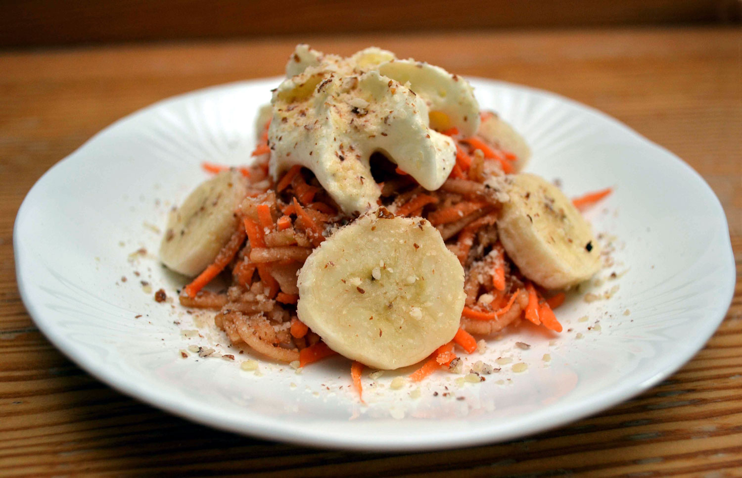 Karotten-Apfel-Vorspeise