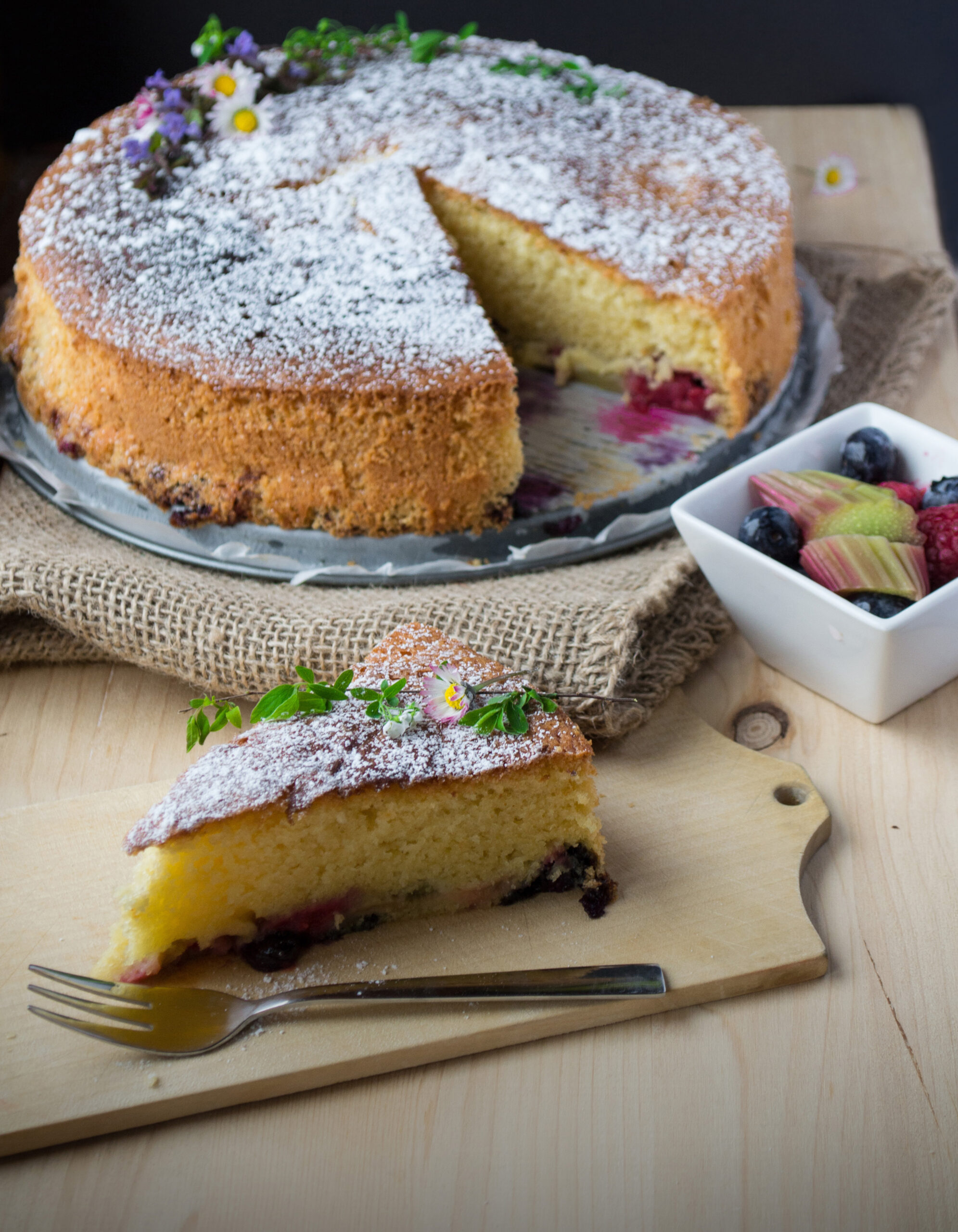 Rhabarberkuchen