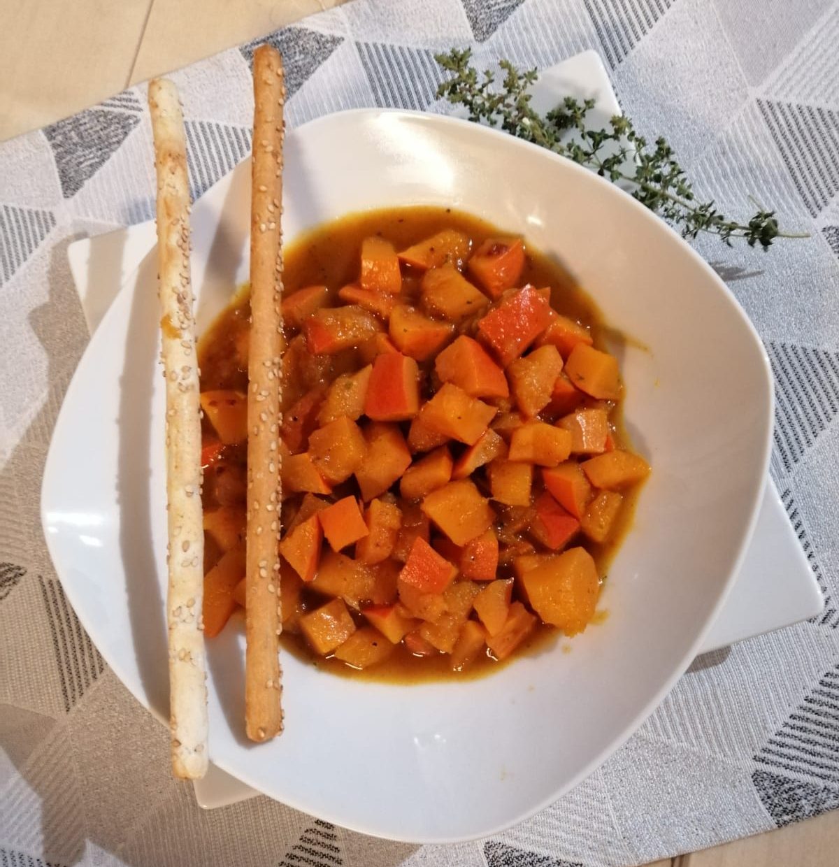 Kürbisgulasch