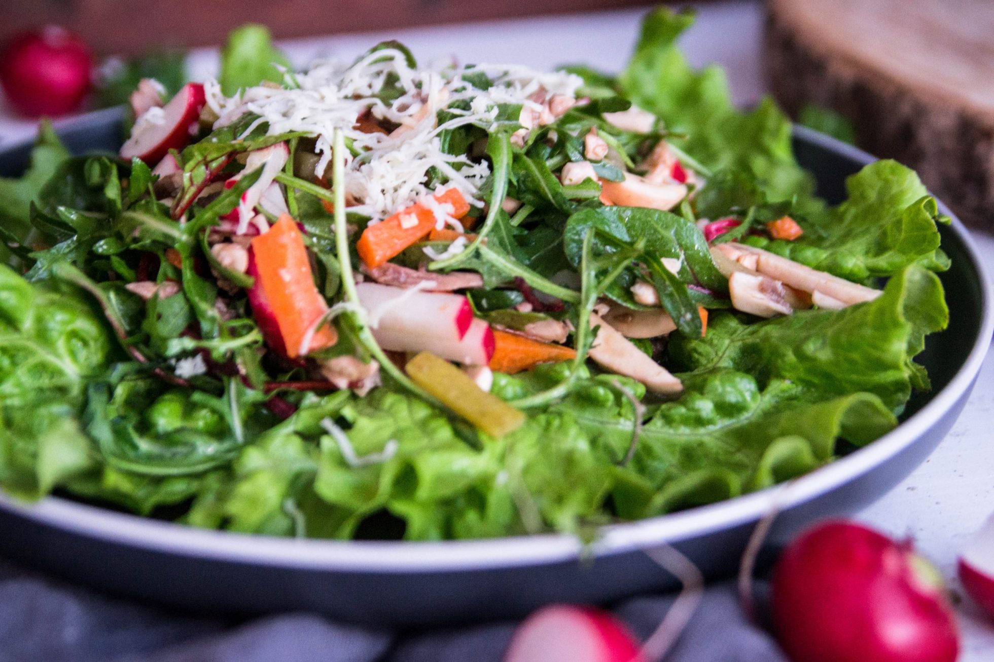 Rindfleischsalat im Frühling