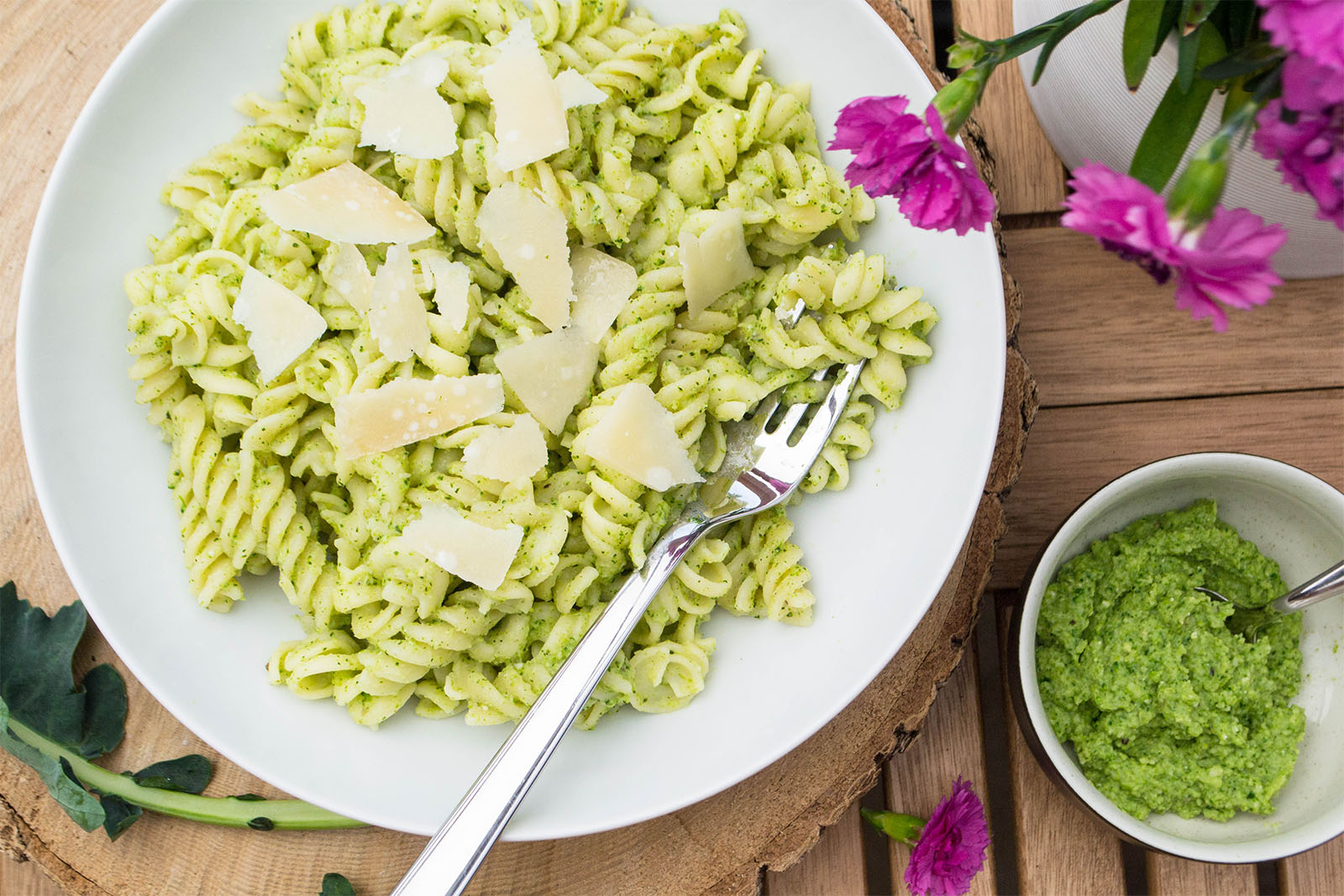 Pasta mit Broccoli-Pesto