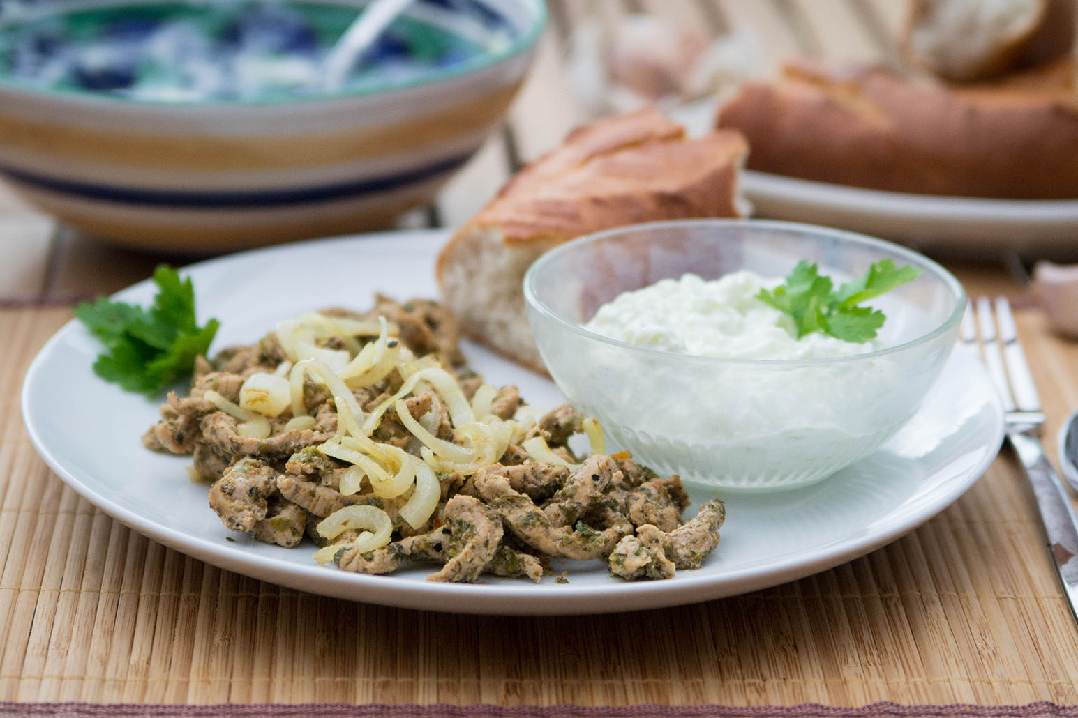 Gyros mit Zaziki