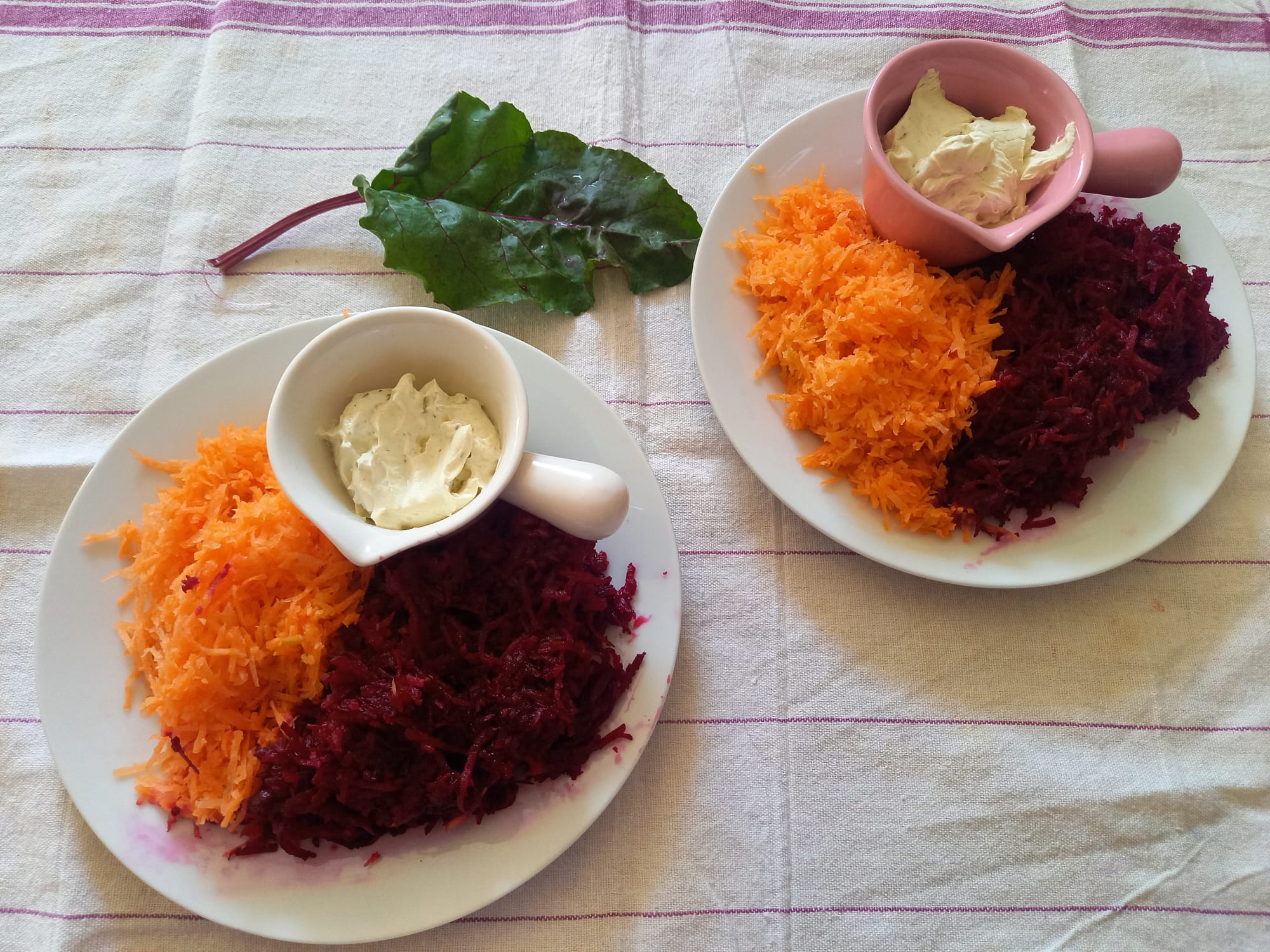 Karotten-Rohnen-Salat