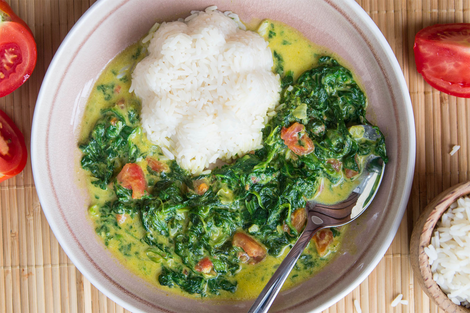 Spinat-Curry
