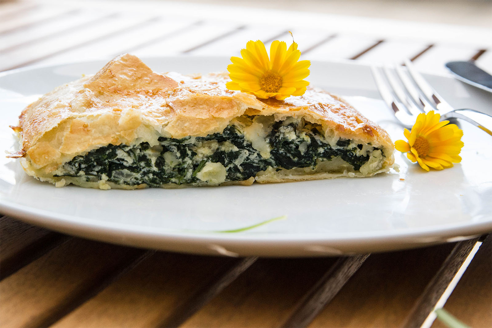 Spinat-Ricotta-Strudel