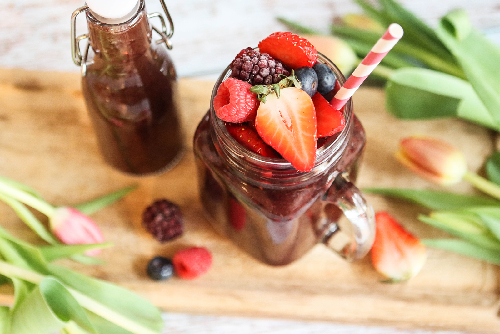 Beeren-Sommer-Smoothie