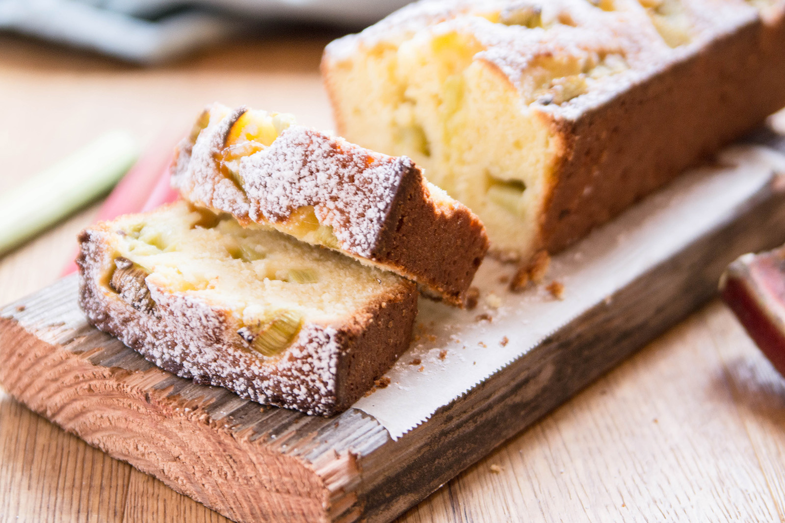 Schneller Rhabarber-Joghurt-Kuchen
