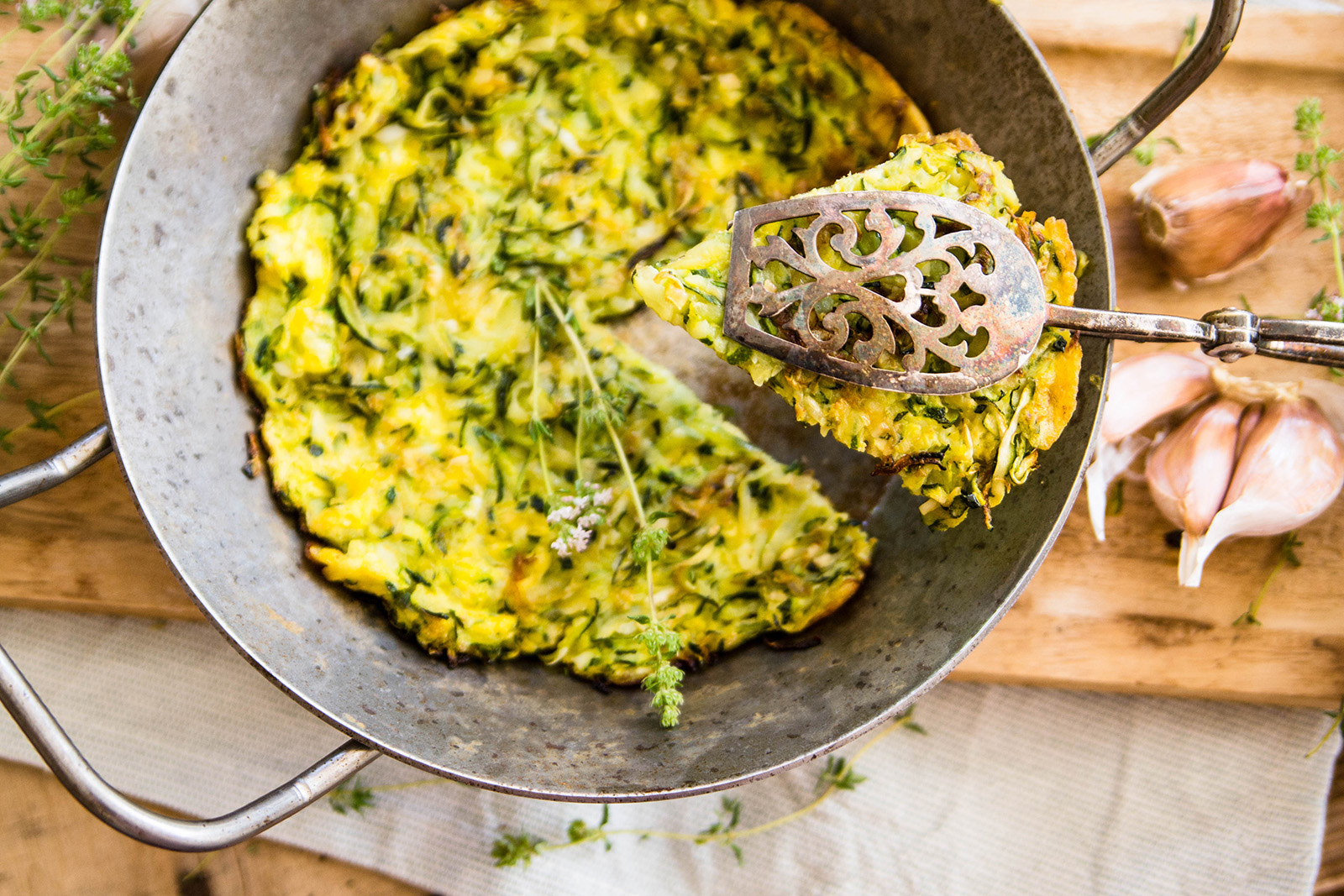 Zucchini-Frittata