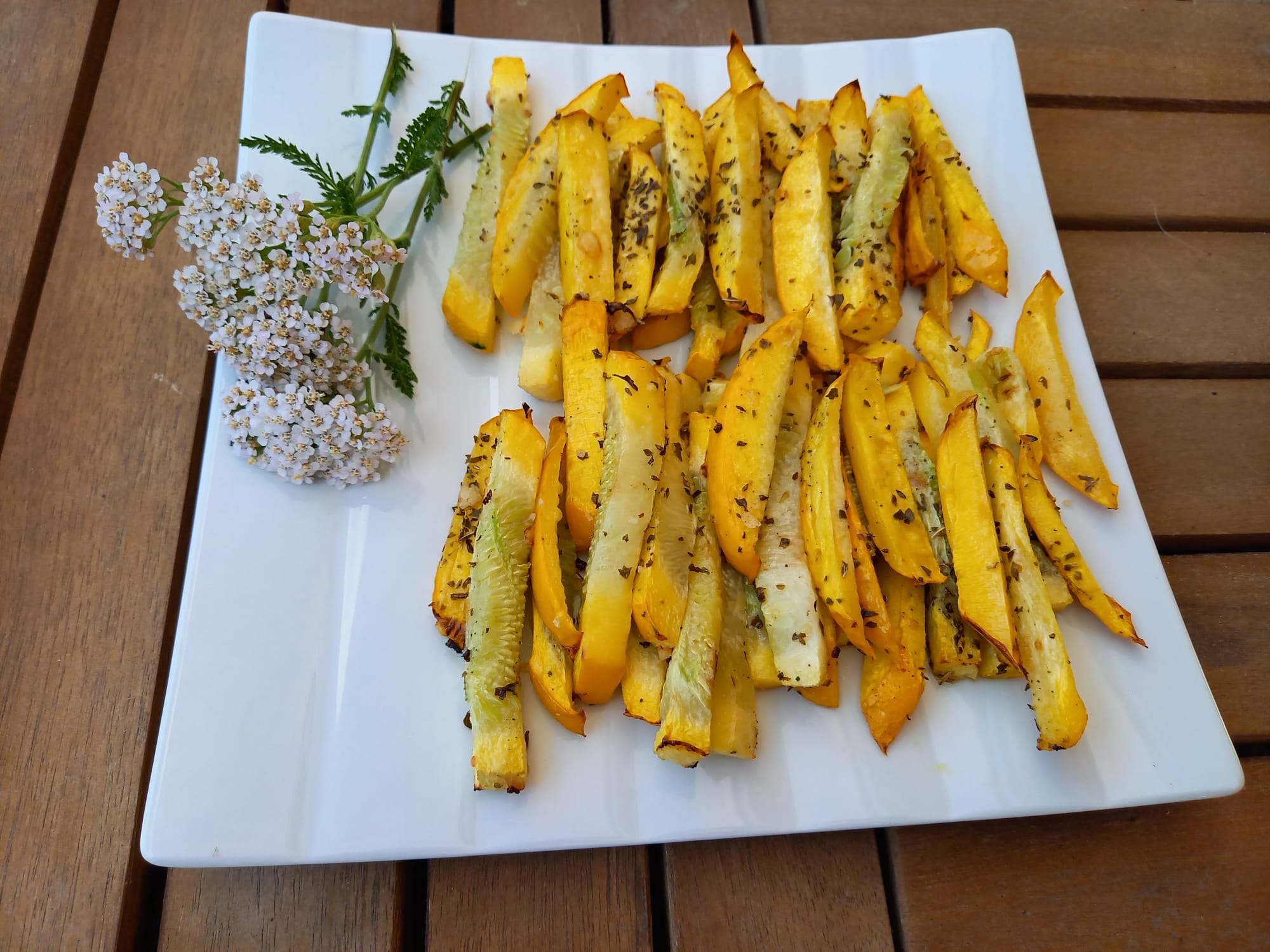 Zucchini-Sticks aus dem Ofen