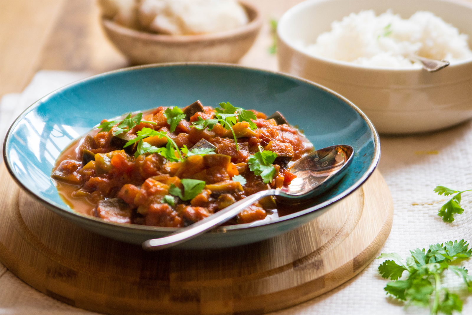Melanzani-Curry