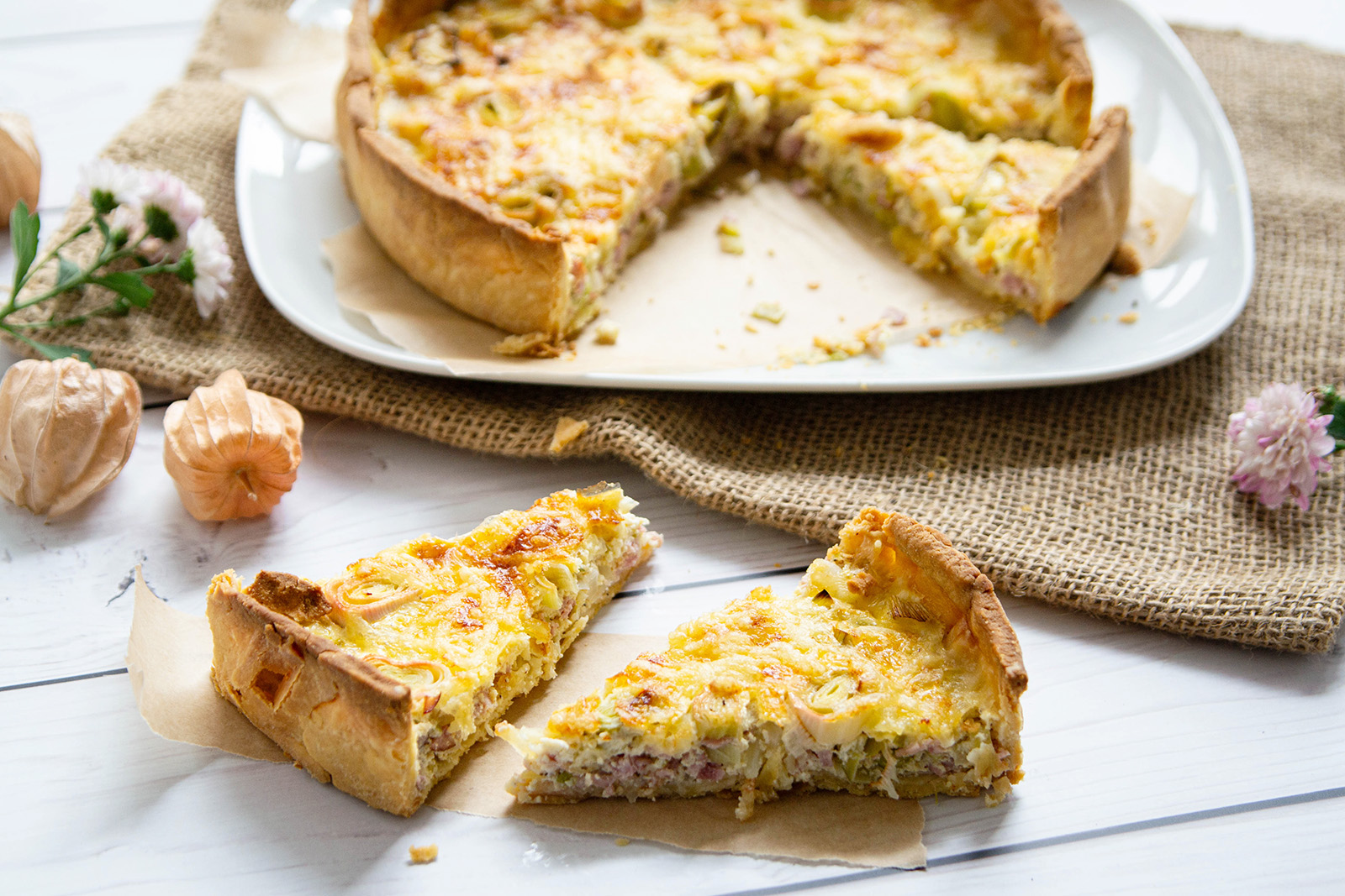 Lauchkuchen
