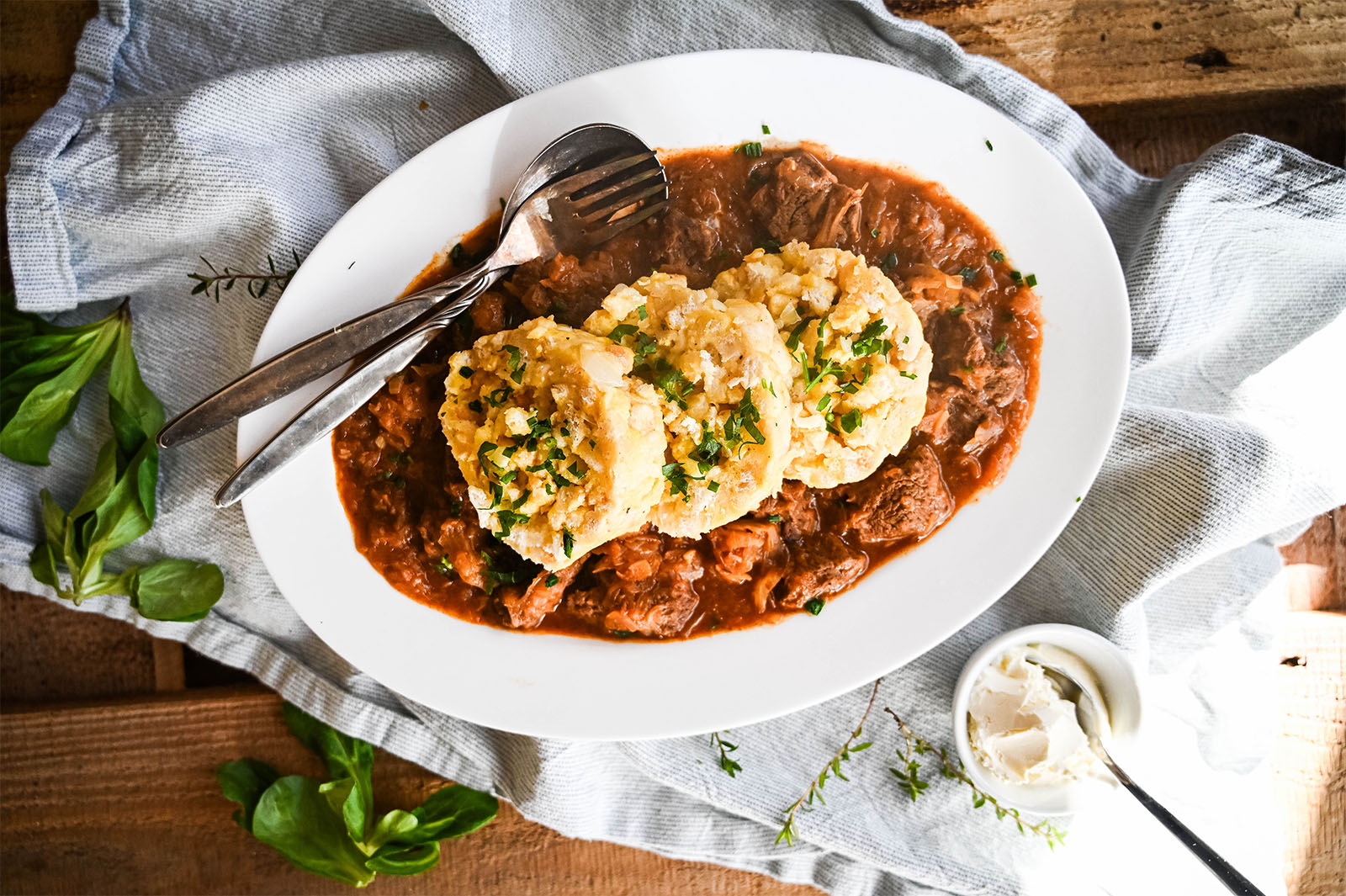 Szegediner-Gulasch (Krautfleisch)