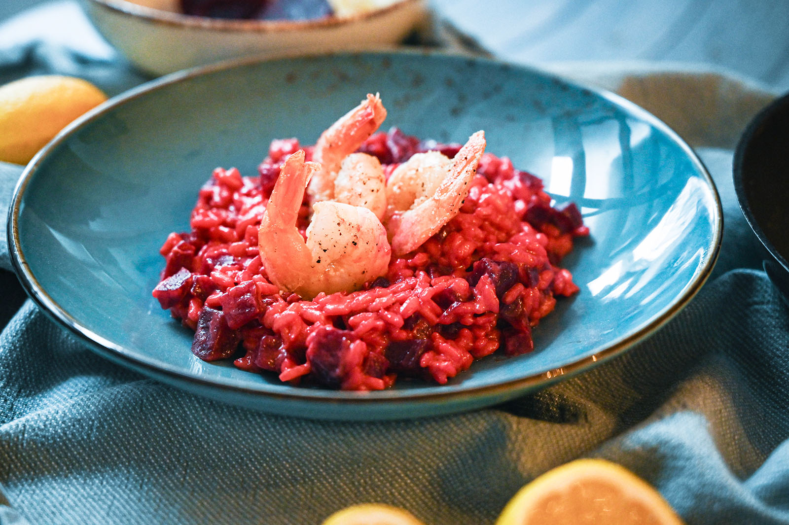Risotto mit Rohnen und Kokosmilch